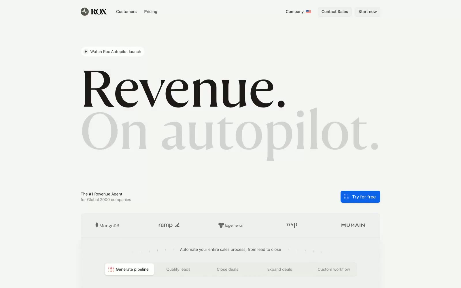 Rox 网站预览