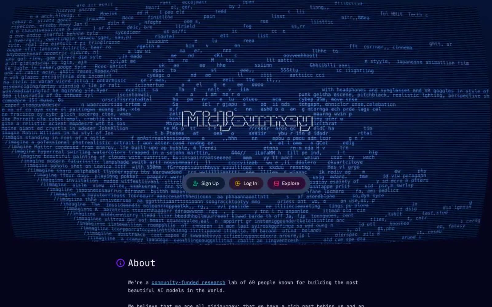 Midjourney 网站预览