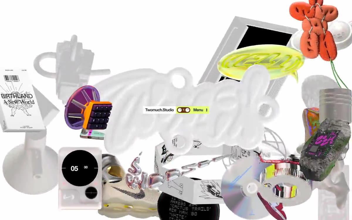 TWOMUCH.STUDIO 网站预览