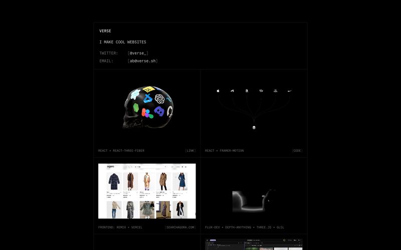 Verse 网站预览