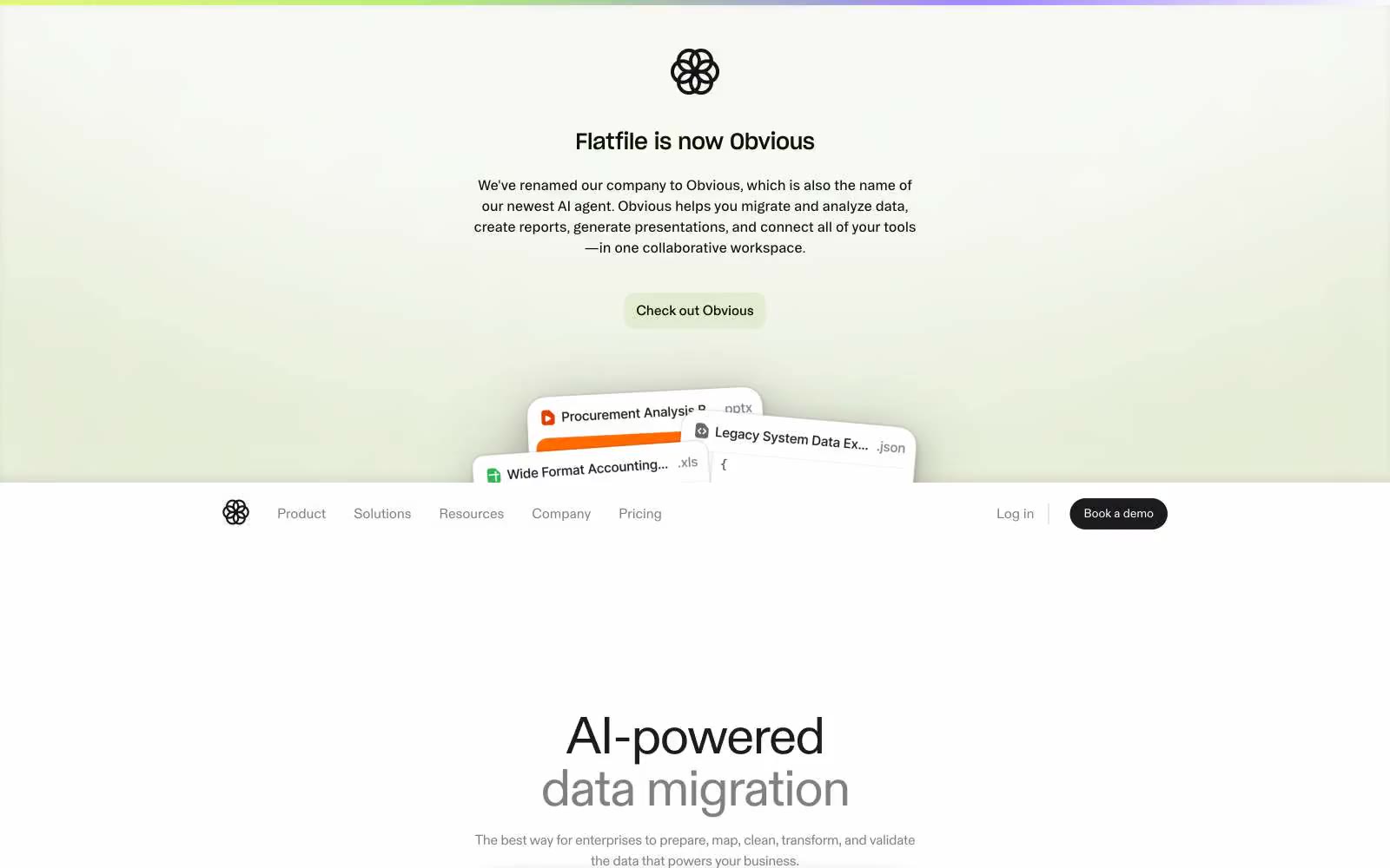 Flatfile 网站预览