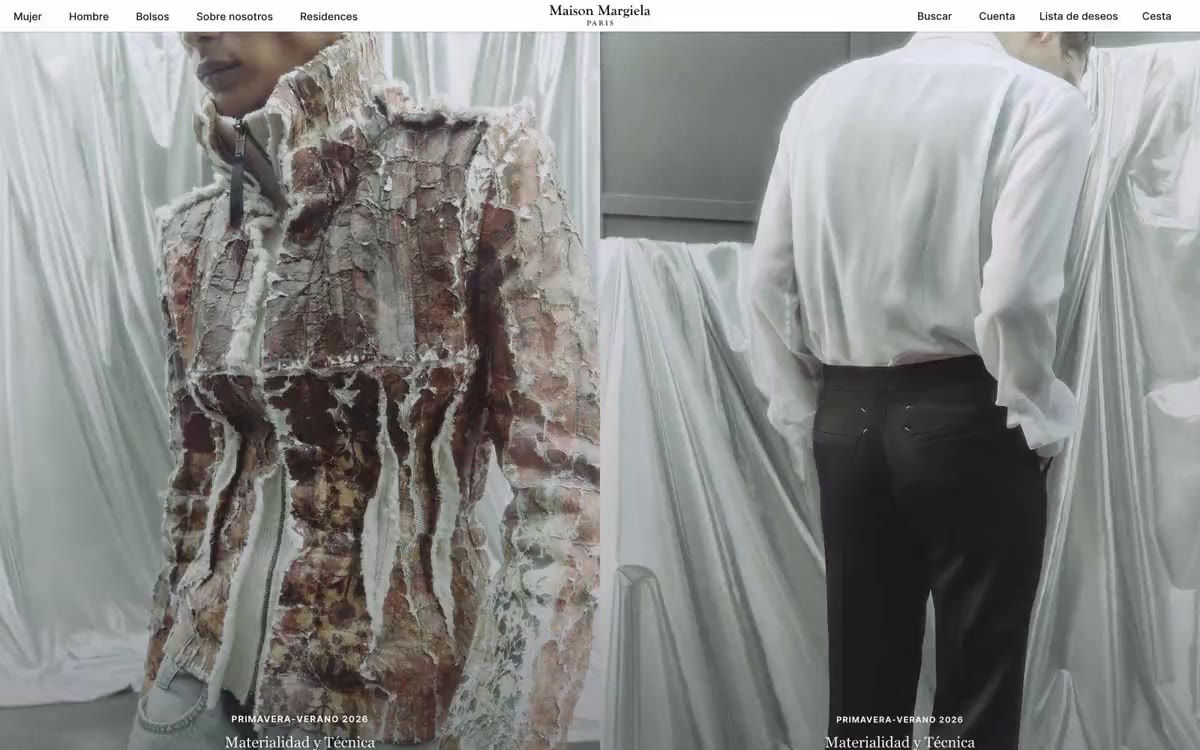 Maisonmargiela 网站预览
