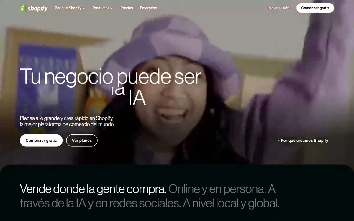 Shopify 网站预览
