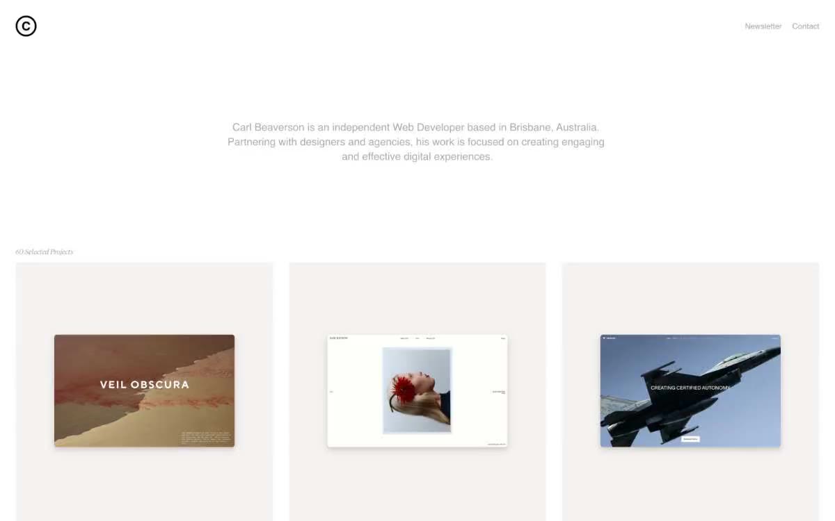 Brisbane Web Developer 网站预览