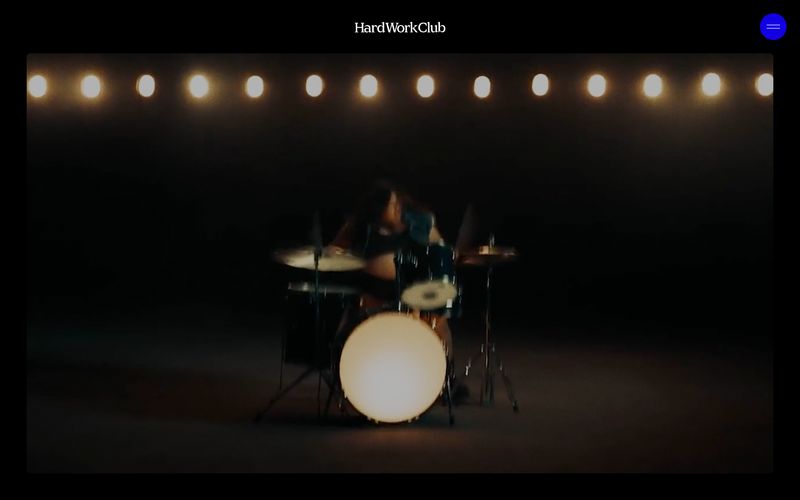 Hardworkclub 网站预览