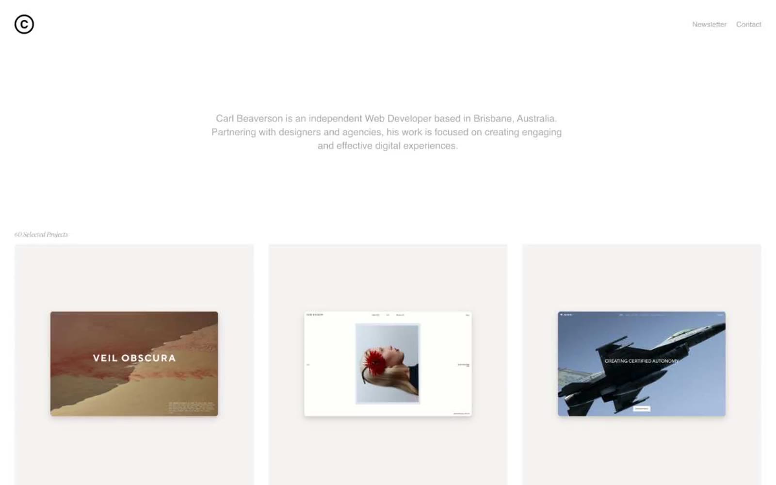 Brisbane Web Developer 网站预览