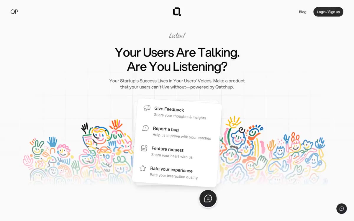 Qatchup 网站预览